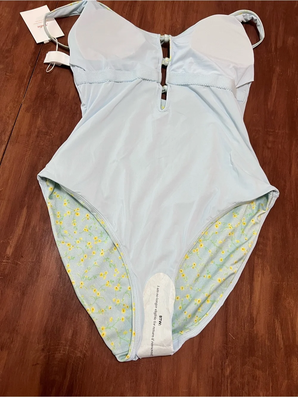 NWT Andie Mana One Piece Floral Print Size S